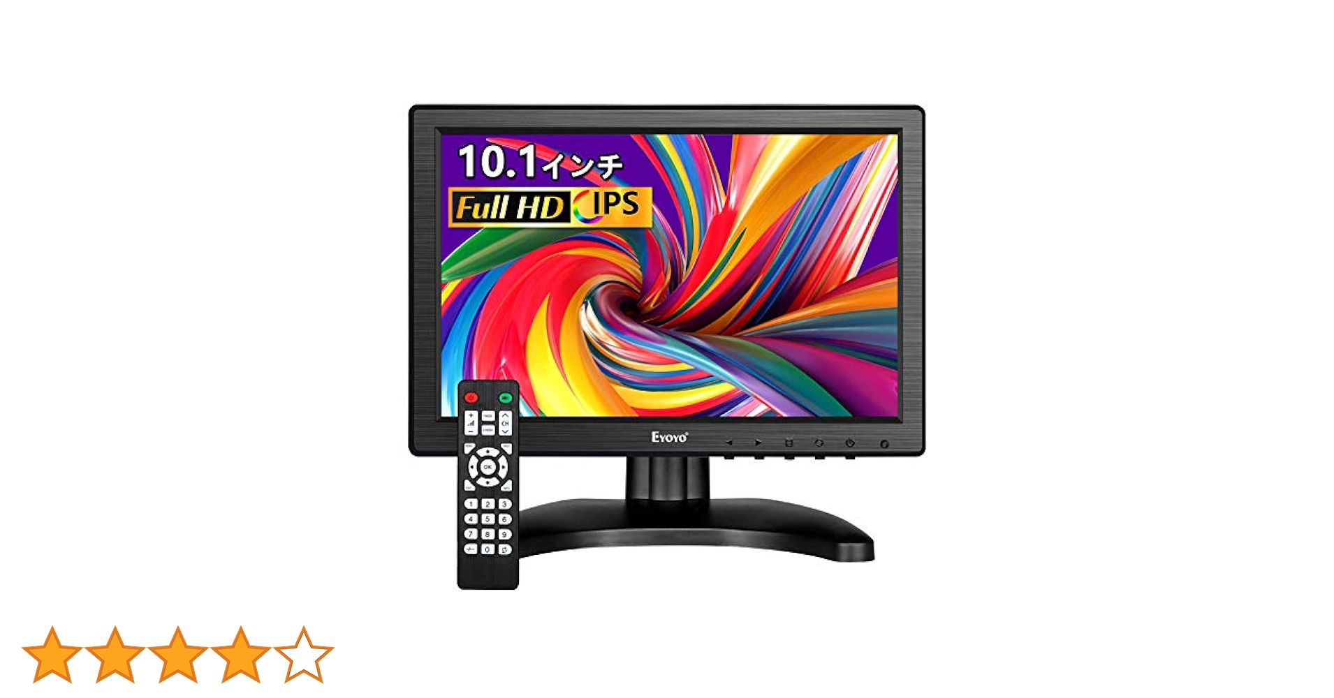 Amazon.co.jp: Eyoyo 10.1インチ 小型モニター 液晶 IPS 1280